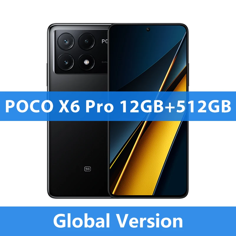 POCO X6 Pro 5G Smartphone NFC Dimensity 8300-Ultra 120Hz 6.67
