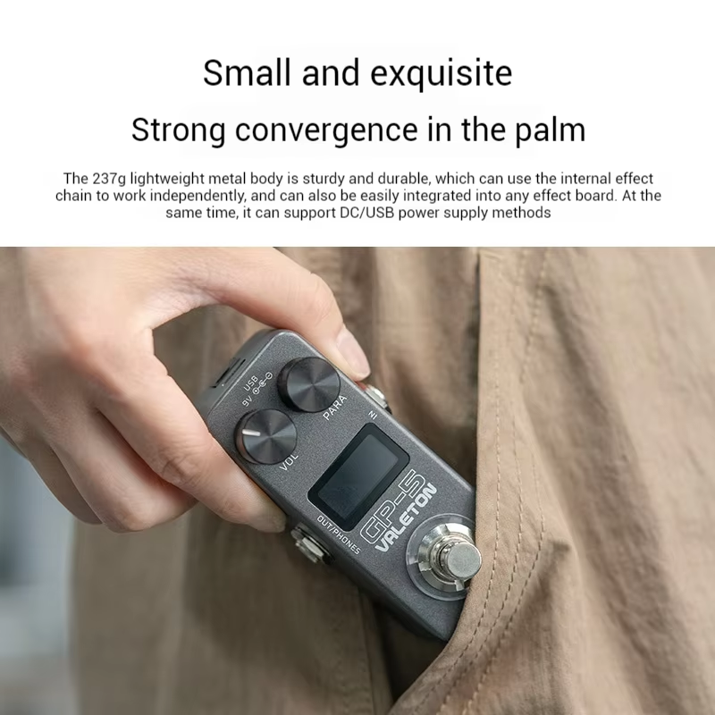 Valeton Gp-5 Electric Guitar Integrated Effect Device Processor