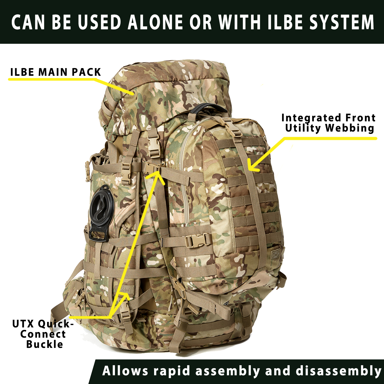 送料無料】USMC ILBE バックパック USMC ILBE Rucksack | MARPAT