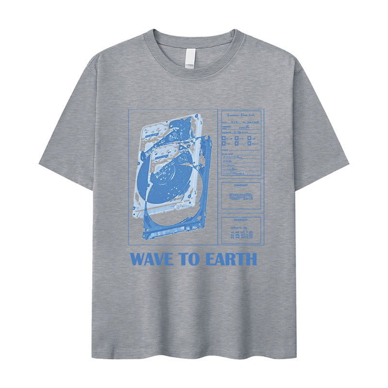 Wave To Earth 2024 Tour Album T Shirts Men's Hip Hop High Quality