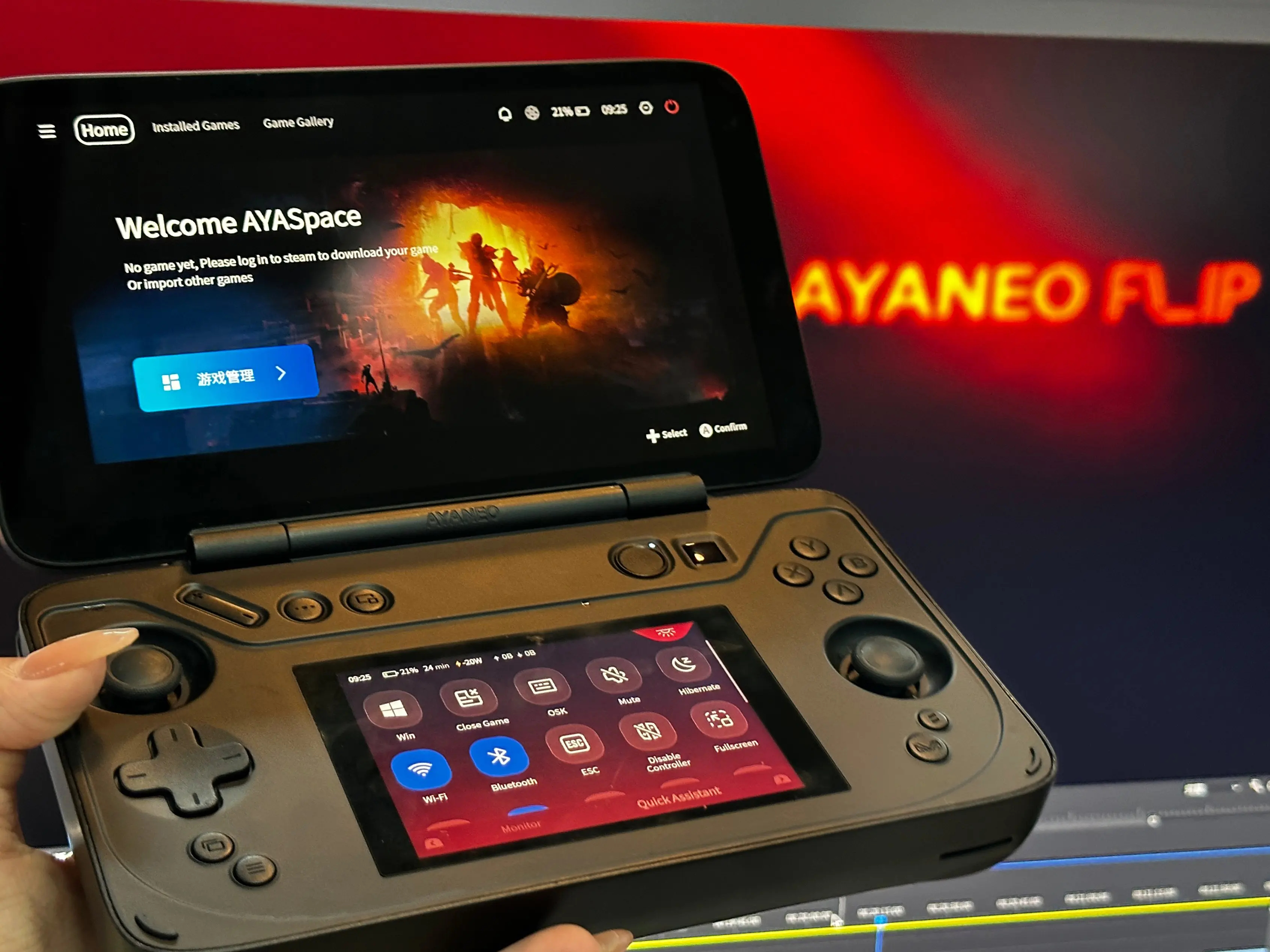 ジャンク AYANEO Flip DS 7840U 16GB 512GB 黒 AYANEO FLIP DS 黒 16GB