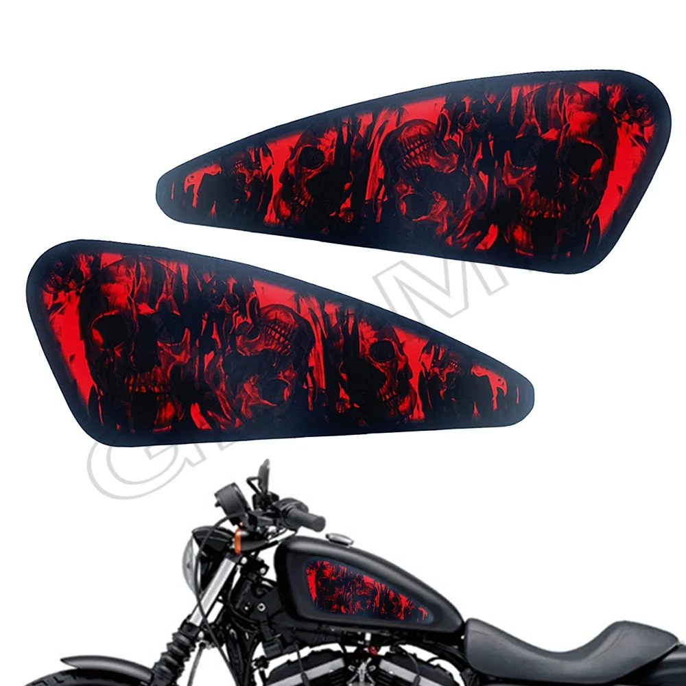 オートバイの燃料タンクデカール,ハーレースポーツスターxl 883 1200