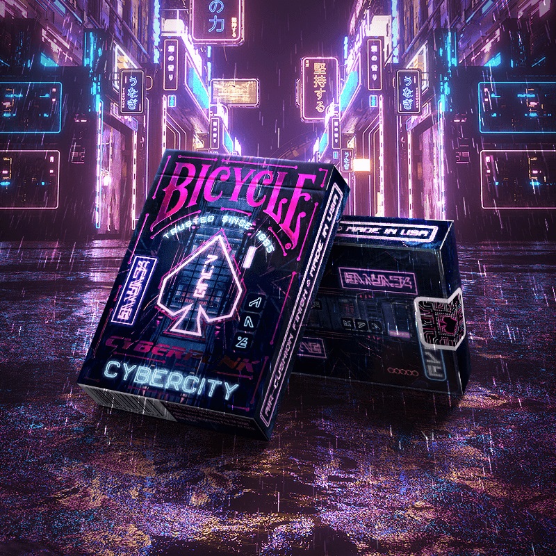 新品未開封 BICYCLE CYBERPUNKトランプ サイバーパンク 新品未開封