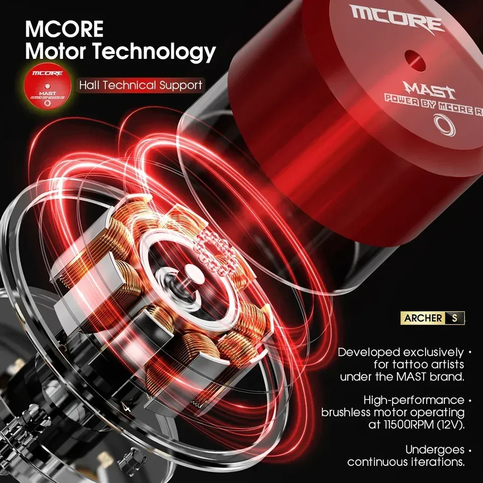 ☆ワイヤレスタトゥーペン☆新型マストアーチャーS 超高速充電 アート