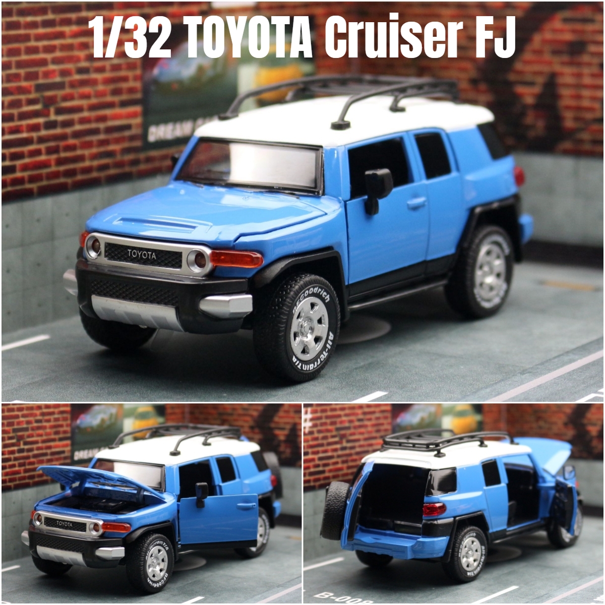 1/43 TOYOTA FJ CRUISER / FJクルーザー 1⁄30 FJクルーザー カラー