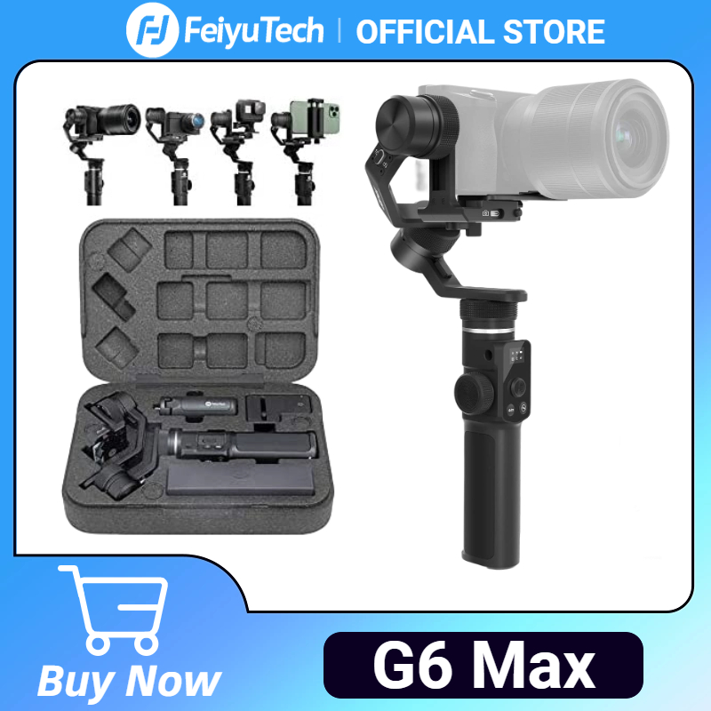 FeiyuTech G6Max カメラジンバルスタビライザー耐荷重1.2KG