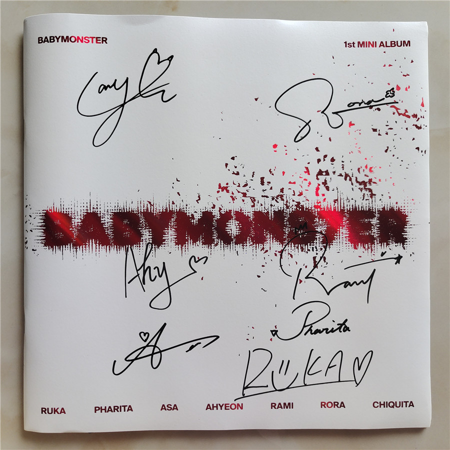 BABYMONSTER ベビモン チキータ 直筆サイン ポストカード