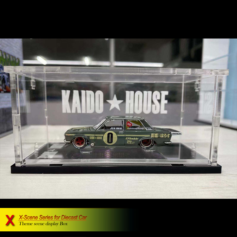 ボブアクリル 1/64 モデルカーディスプレイケース MiniGT KaidoHouse