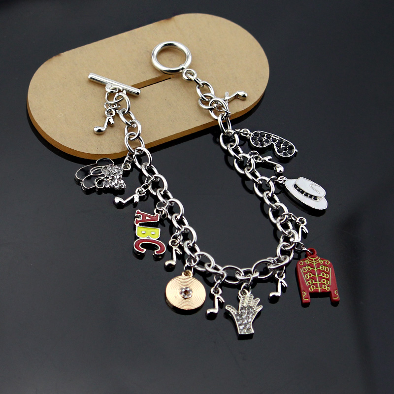 Michael Jackson Music Charm Bracelet New Arrival Infinity Bracelet