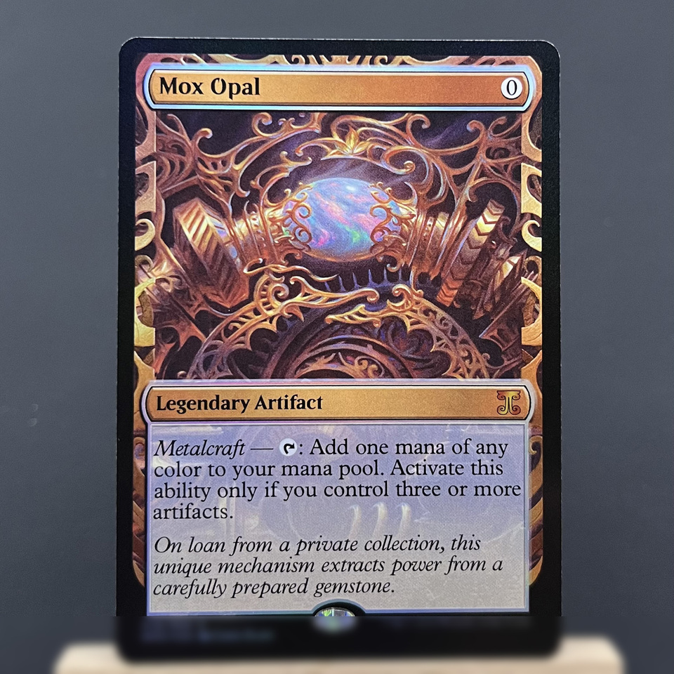 オパールのモックス mtg ボーダレス ダブルマスターズ 日本語1枚