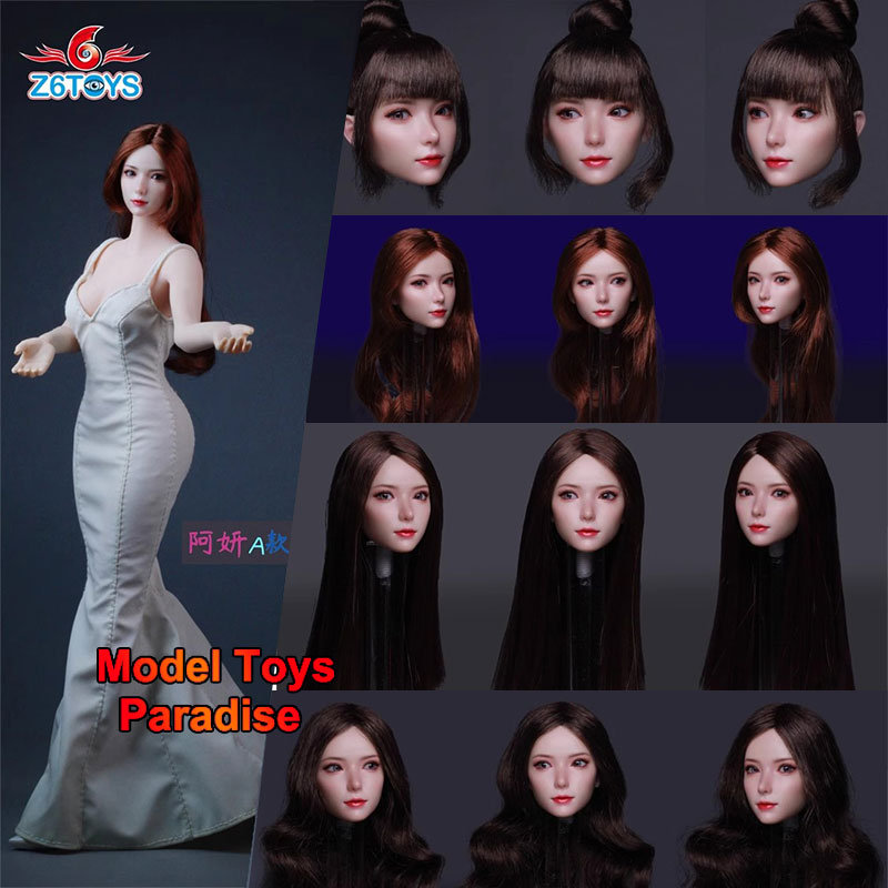 Z6TOYS ZC018 1/6 女性兵士 A ヤン アジア可動式目頭部スカルプト