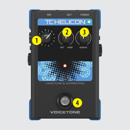TC HELICON C1 オートチューンAUTO TUNE TCヘリコン