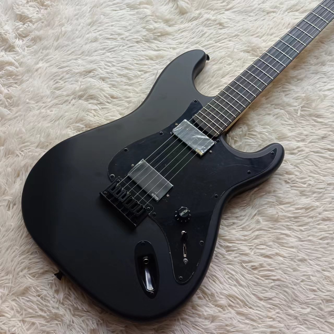 エレキギター Vシェイプ ブラック エレキギター Vシェイプ ブラック