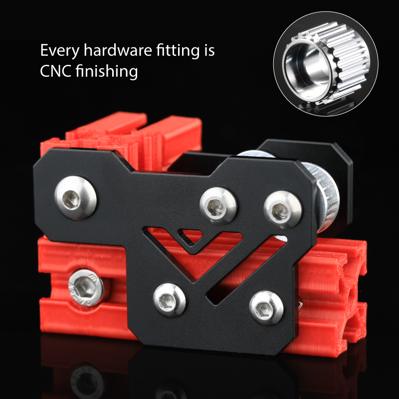 Mellow Pre-Assembled CNC VzBoT 330 Aluminum XY Mount Kit 5M Gates