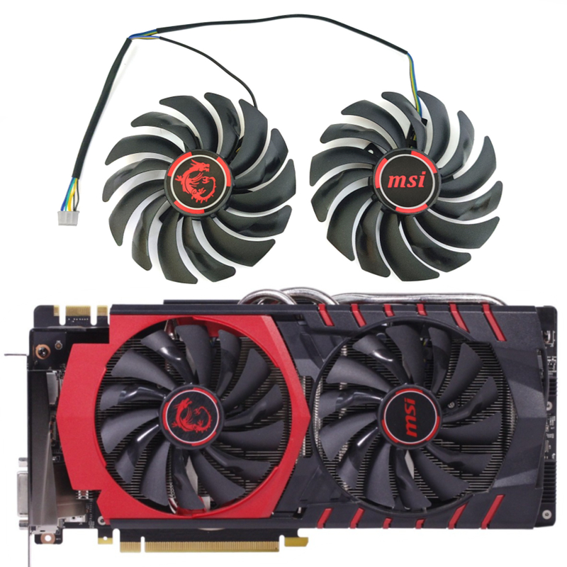MSI GTX 980ti GAMING 6g デュアルファン MSI、デュアルファンを搭載