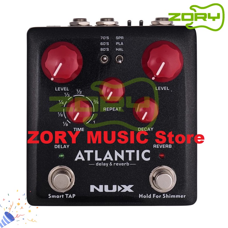 NUX ATLANTIC ディレイ & リバーブ NUX Atlantic Delay & Reverb