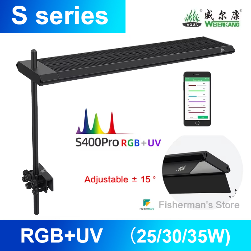 WEEK AQUA S series S300/400/450Pro ,Aquarium Light Water Grass And