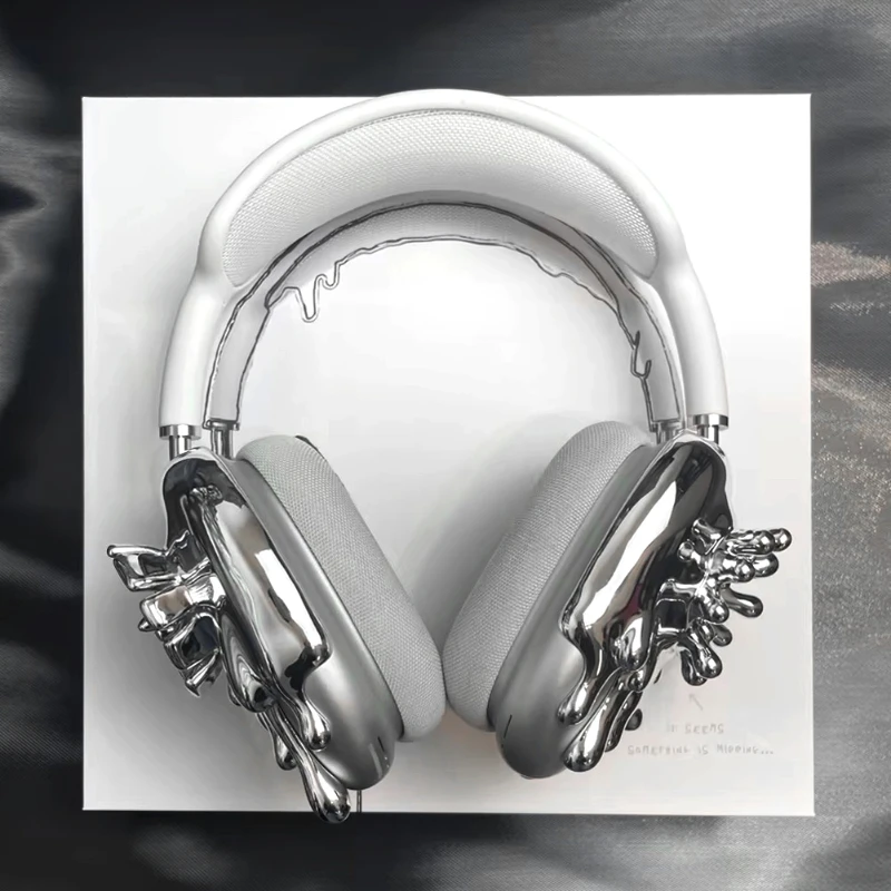 AirPods Max シルバー カバー付き AirPods Max シルバー カバー付き