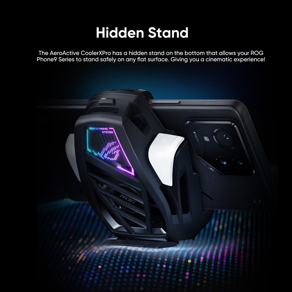 Asus ROG Aeroactive Cooler X Pro for Rog Phone 9 & ROG Phone 9 Pro