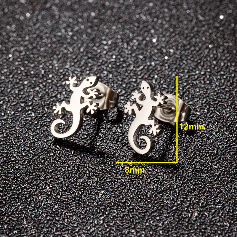 100% Stainless Steel Animal Earrings for Women Girls Fashion