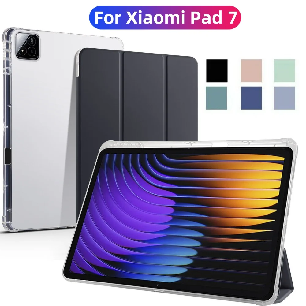 NEW For Xiaomi Pad 7 Case 11.2 inch Magnetic Smart Cover For