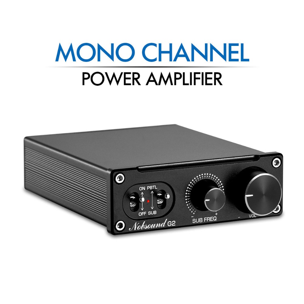 Fosi Audio M03 サブウーファーアンプ 200W TPA3255D2 ミニス