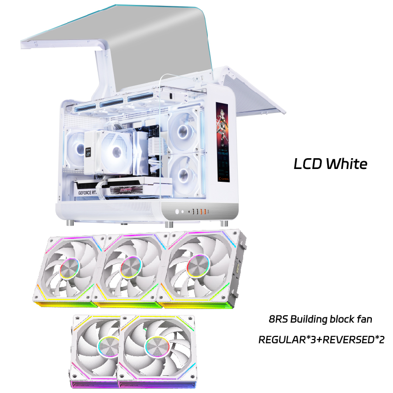 PowerTrain X-GAMERX Phantom Wings LCD Edition Black Seaview Room