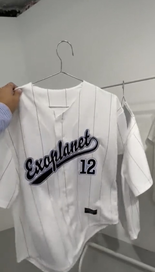 EXO Baekhyun Chanyeol Sehun ex Baseball Jerseys Cr Soda Dance