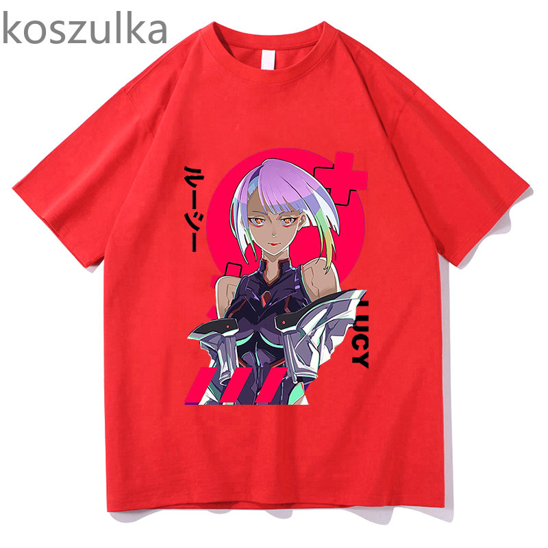 VR × CYBERPUNK LUCY TEE / WHT