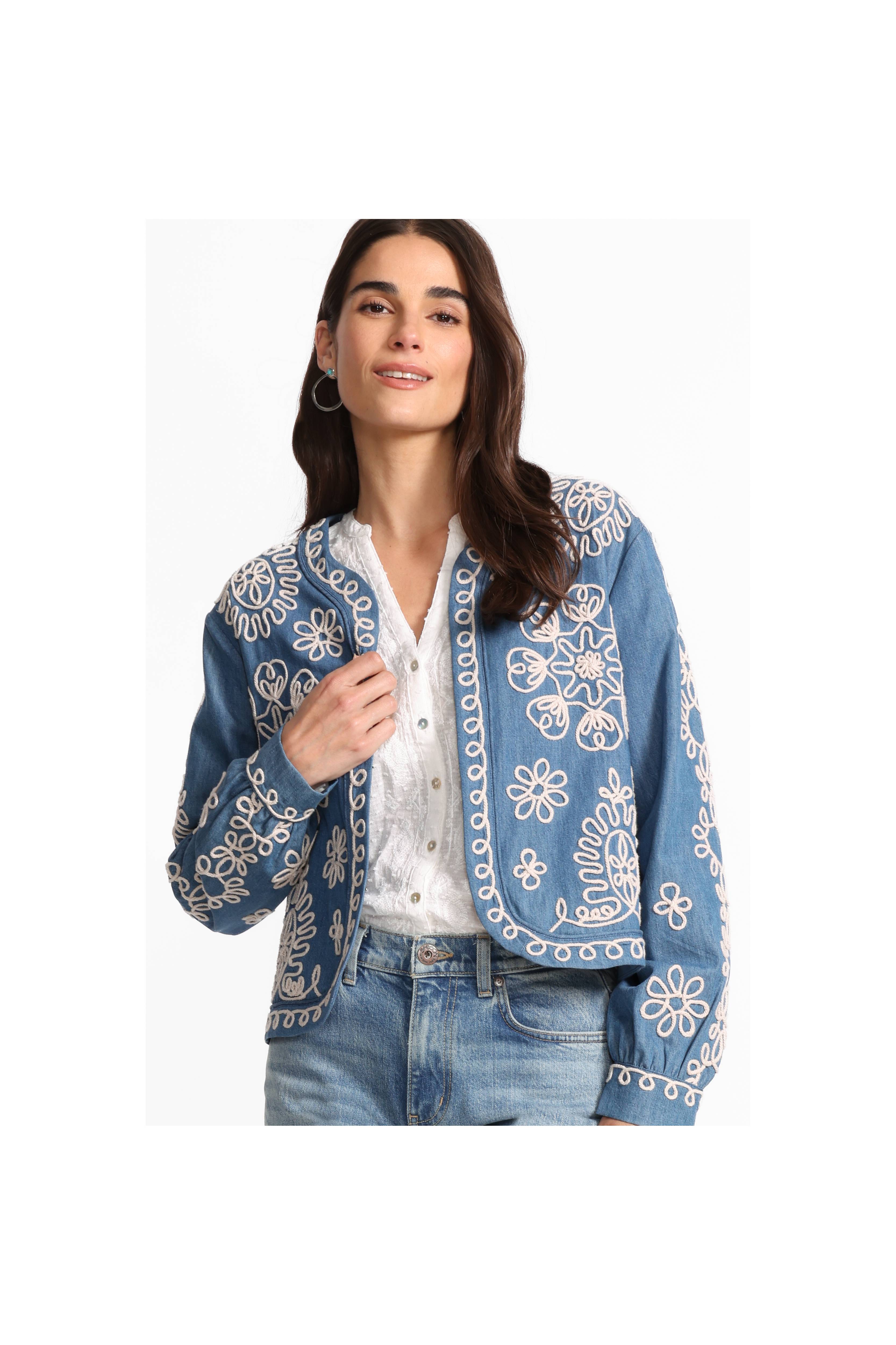 Buy SOUTACHE BOLERO JACKET | Johnny Was