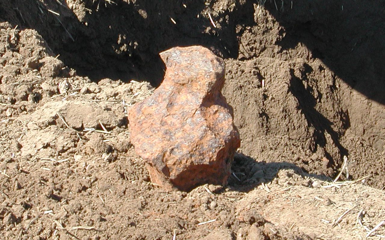 Brenham Meteorite 26.6kg Geoff Notkin Collection - Aerolite Meteorites