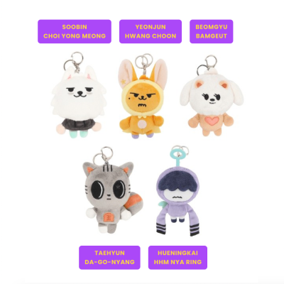 TXT - Ppulbatu - Plush Keyring - Choi Yong Meong (Soobin) - Hey!Hallyu