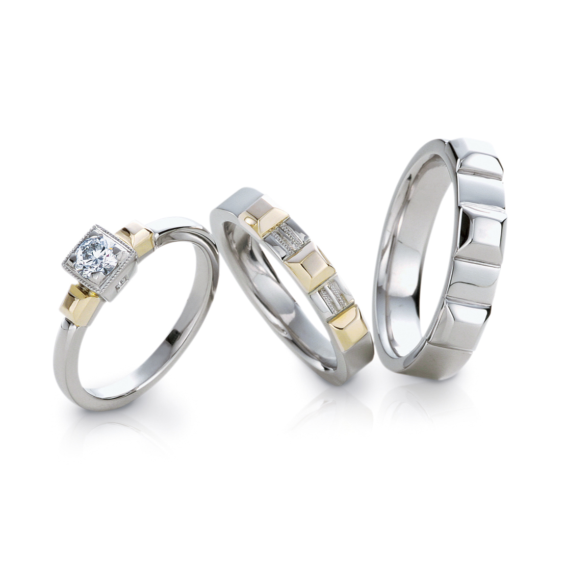 Gratte-ciel - AFFLUX |愛する人へ贈るゆびわ言葉®がついた婚約・結婚指輪