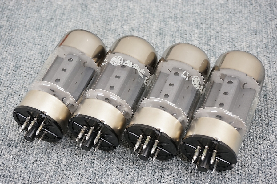 GE製 6550A真空管 GE 6550A 4本セット ゼネラルエレクトリック