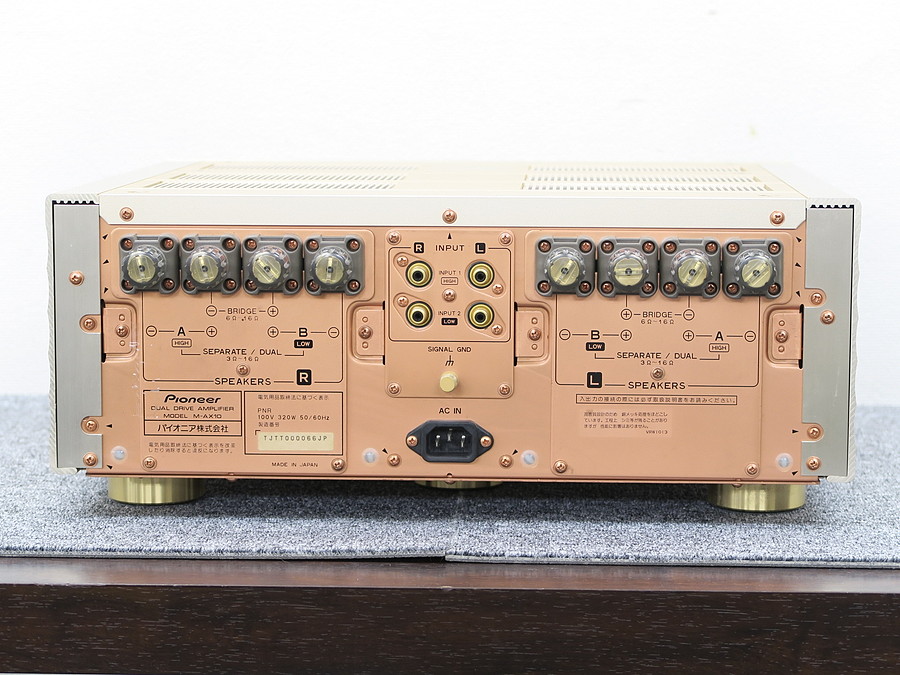 パイオニア Pioneer M-AX10 パワーアンプ @39178 / 中古オーディオ買取