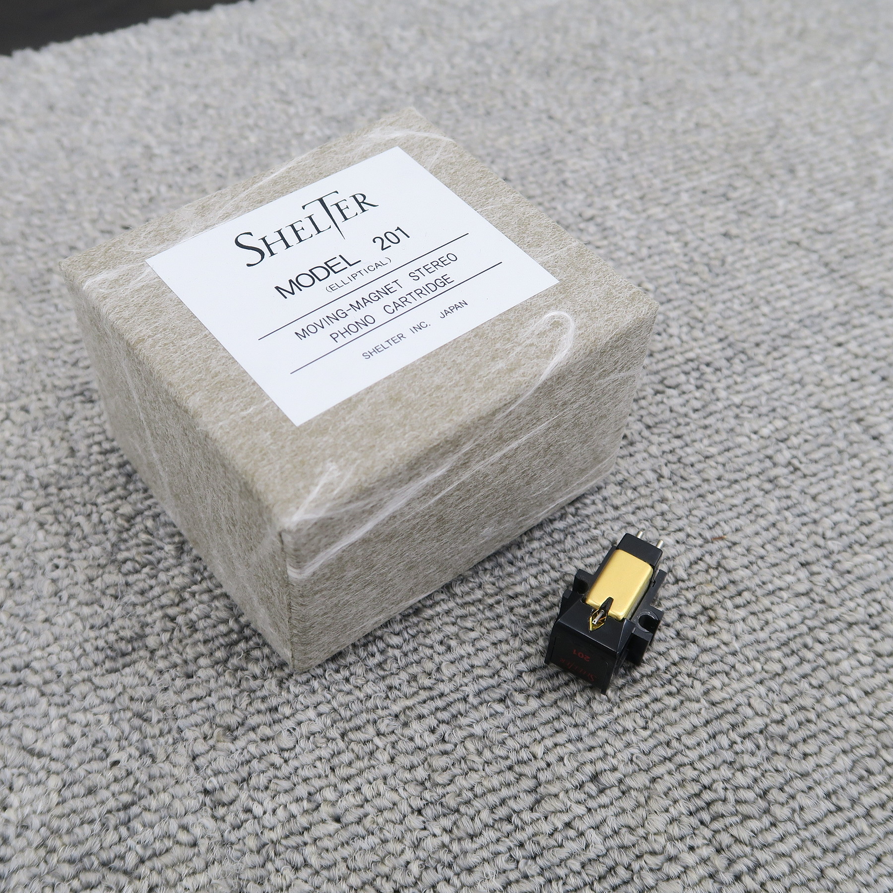 新品 未開封 】 SHELTER MMカートリッジ MODEL201 コレクション