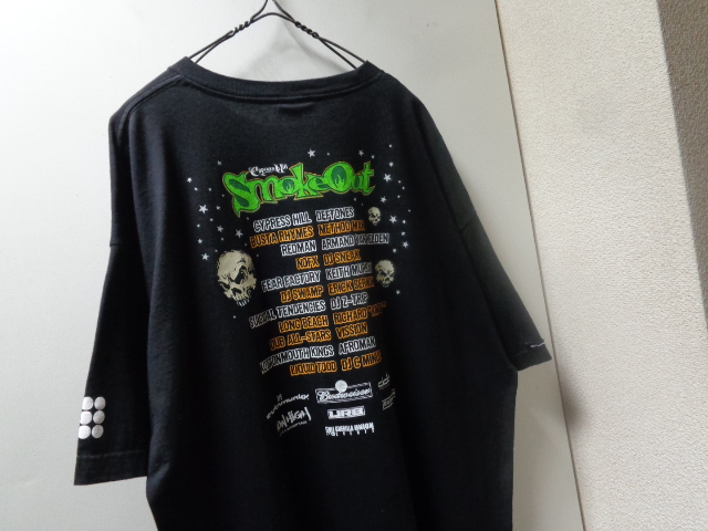 Smoke Out 2000年製 Tシャツ サイプレスヒル、リンプ、311 Vintage Y2K
