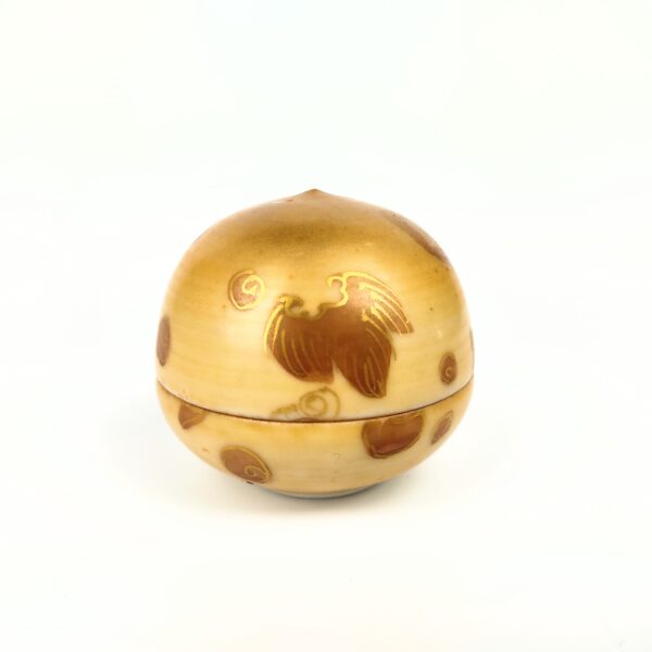 九谷焼 宝珠型盃台付春画盃 – 古美術西川