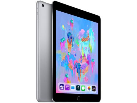 iPad 9,7” 6ª Geração Apple Wi-Fi 128GB - Cinza Espacial - Apple