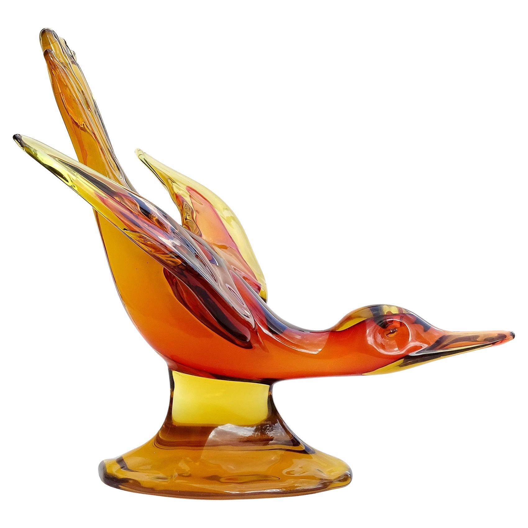 Murano Glass Bird Archimede Seguso ムラーノ Murano Glass Bird