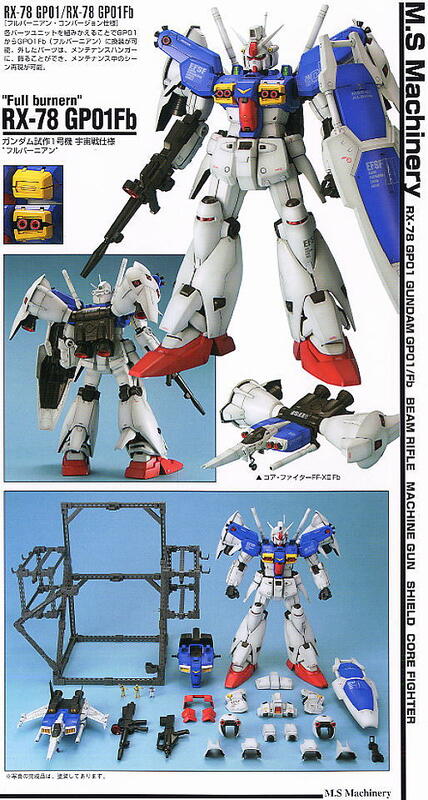 PG 1⁄60 RX-78GP01⁄Fb ガンダムGP01⁄Fb (完成品) .com: Bandai
