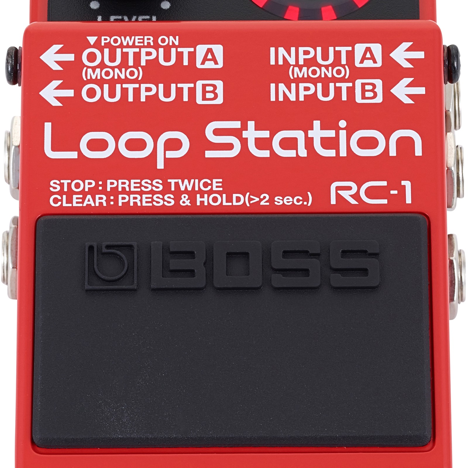 BOSS RC-1 Boss RC-1 Loop Station Pedal + FS-5U Foot Switch & Patch
