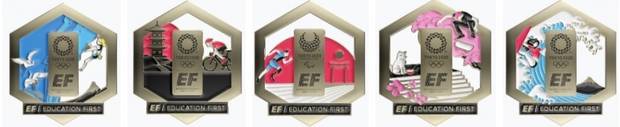 EFオリジナル東京2020応援ピンバッジ、ピントレーディングを大解剖