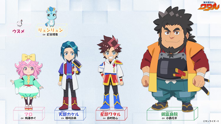 Mashin Sozoden Wataru Anime Premieres in January 2025