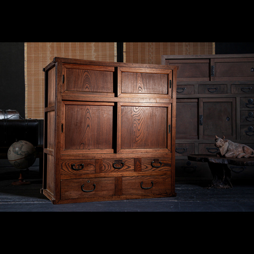 水屋箪笥 F0001 – 赤富士竜市オンラインショップ｜リメイク和家具