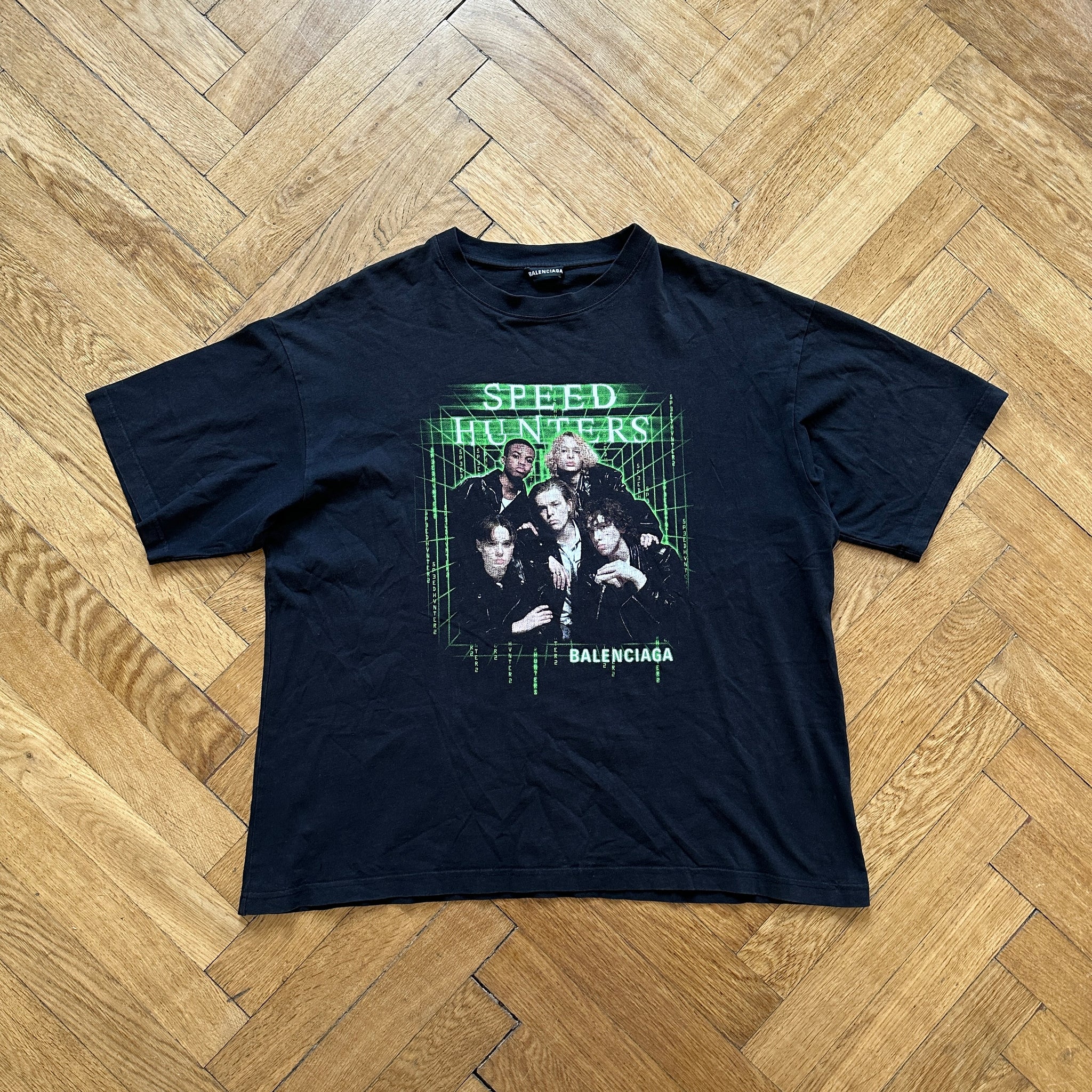 Balenciaga FW18 Speed Hunters T-Shirt - Ākaibu Store