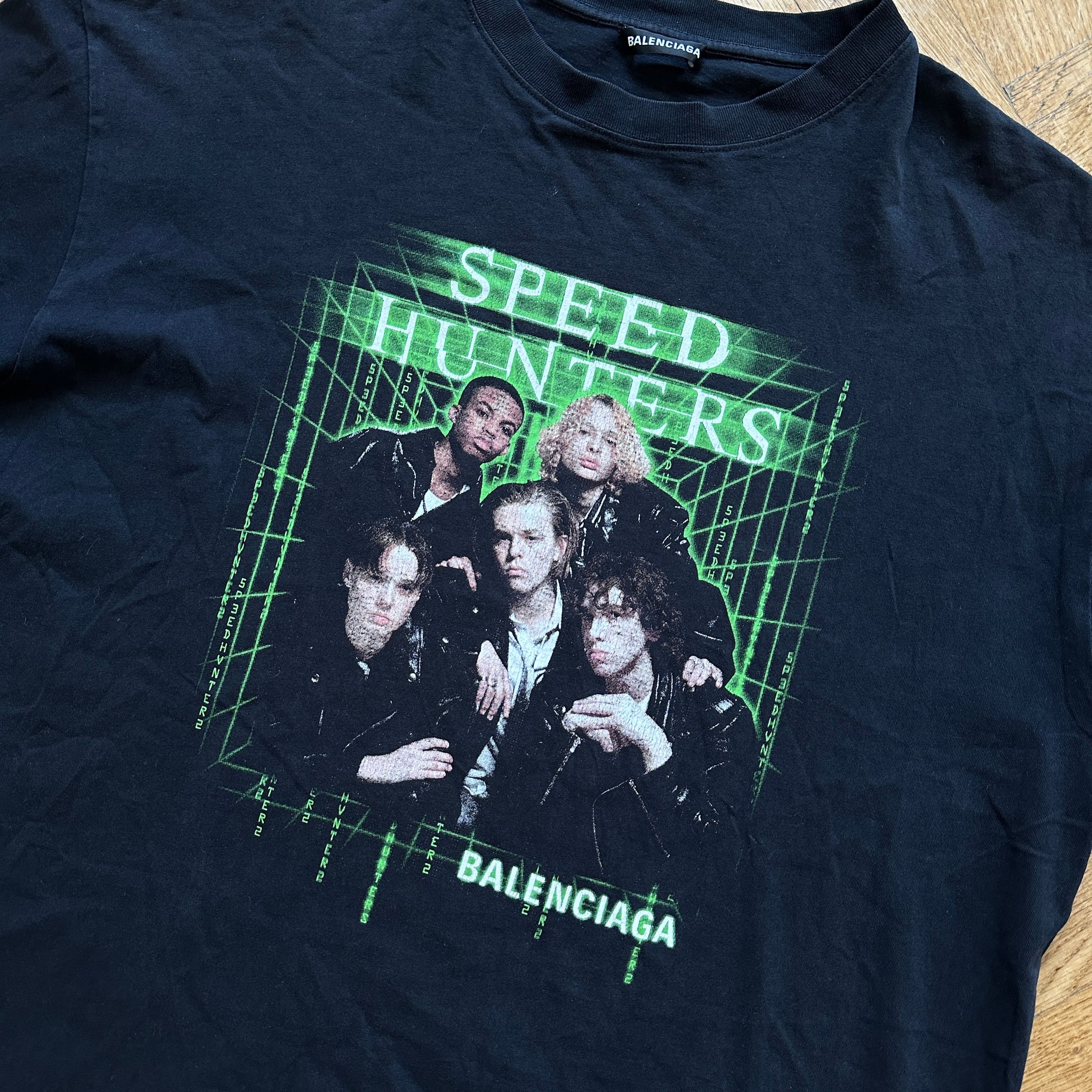 Balenciaga FW18 Speed Hunters T-Shirt - Ākaibu Store