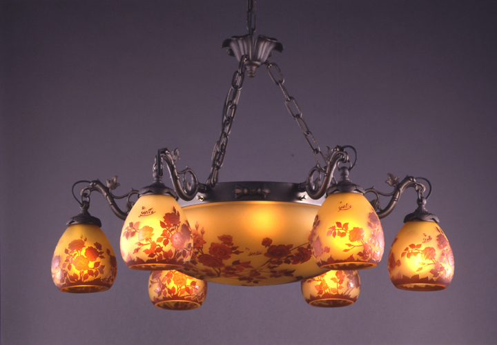 シャンデリア/ガレコレクション/輸入照明器具のアカネライティング