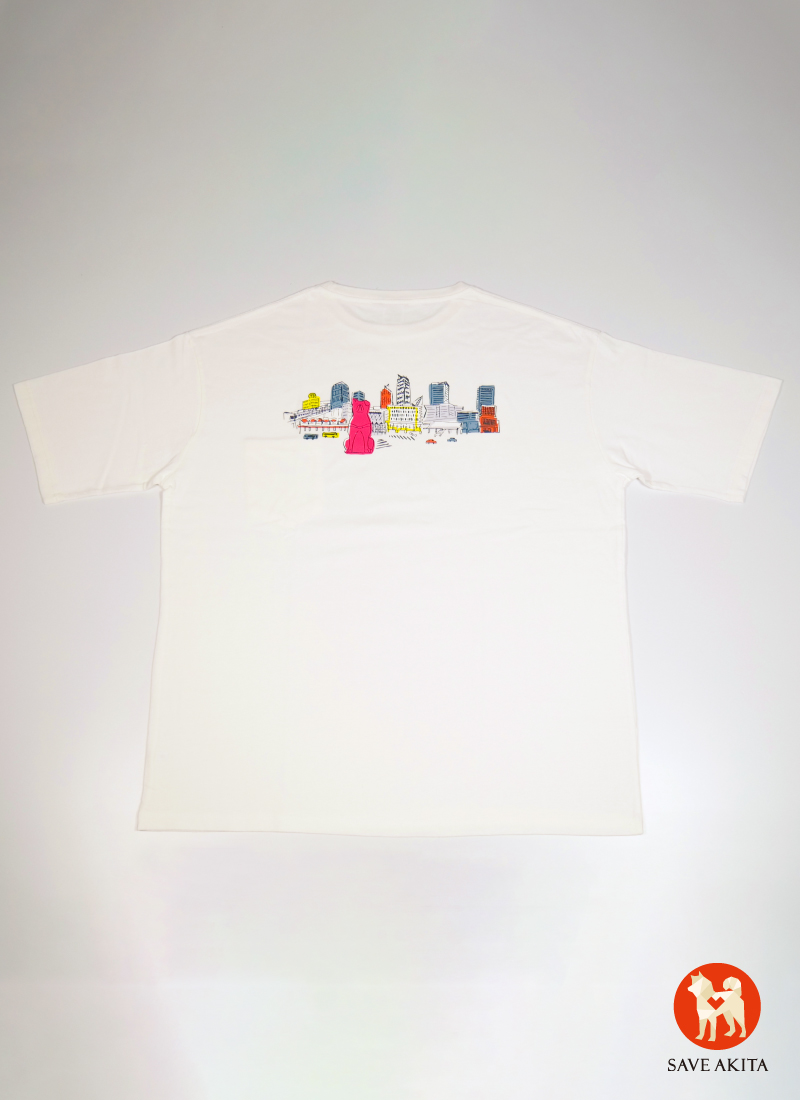 Hachi＆Shibuya Tシャツ（ユニセックス） | ハチふる SHIBUYA meets AKITA