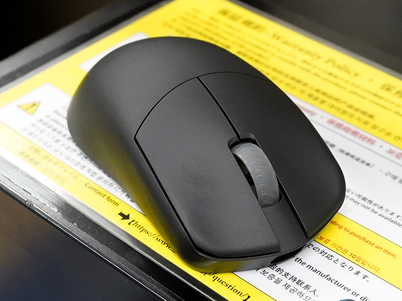 8Kポーリング対応のLamzu製ワイヤレスゲーミングマウス「MAYA X」に